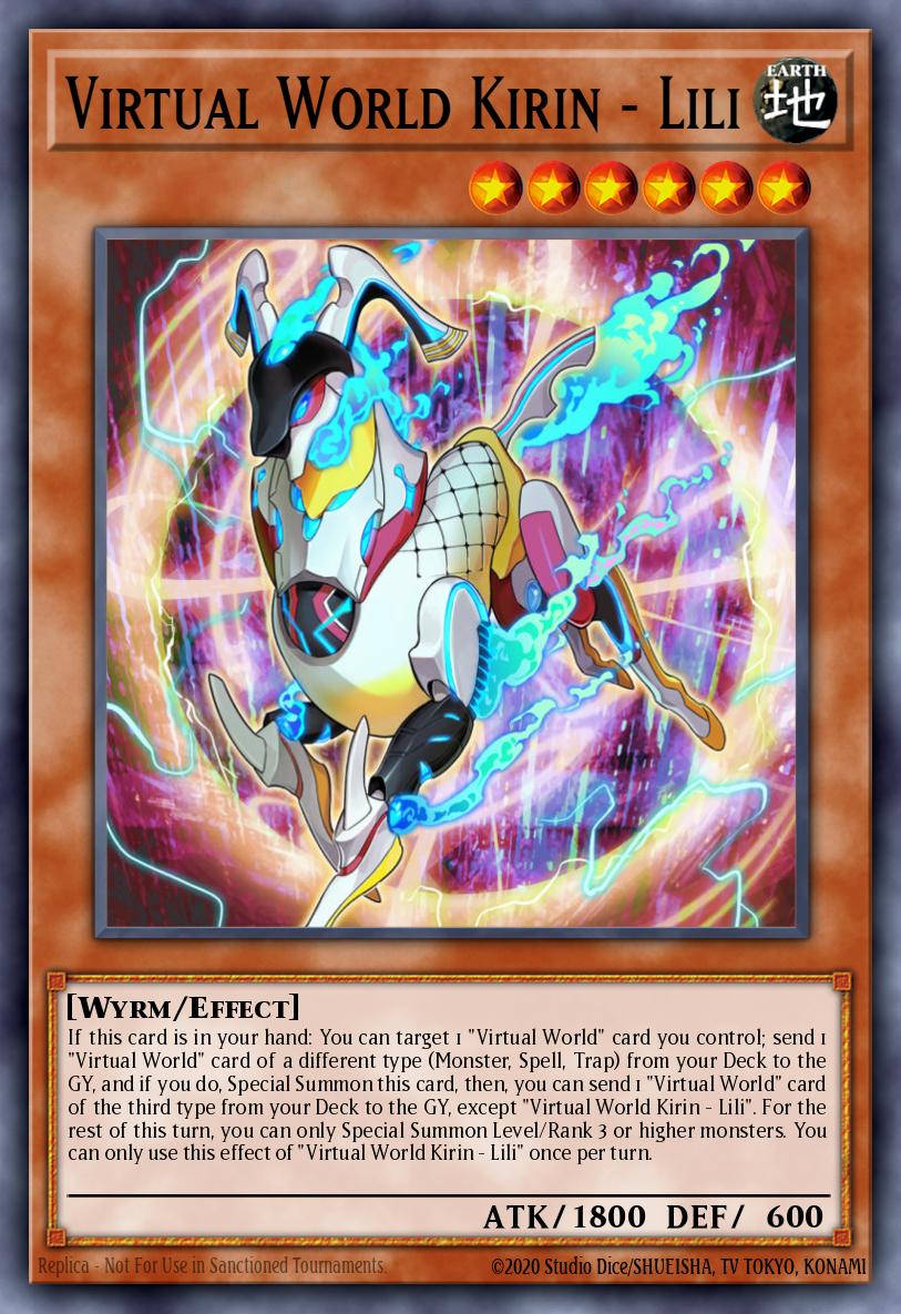 Virtual World Kirin - Lili - (2021 Tin of Ancient Battles) - (MP21-EN176) - (UR)