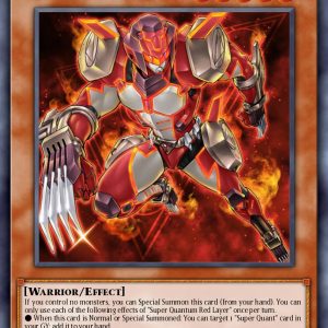 Super Quantum Red Layer - (OTS Tournament Pack 14 (POR)) - (OP14-PT006) - (SR)