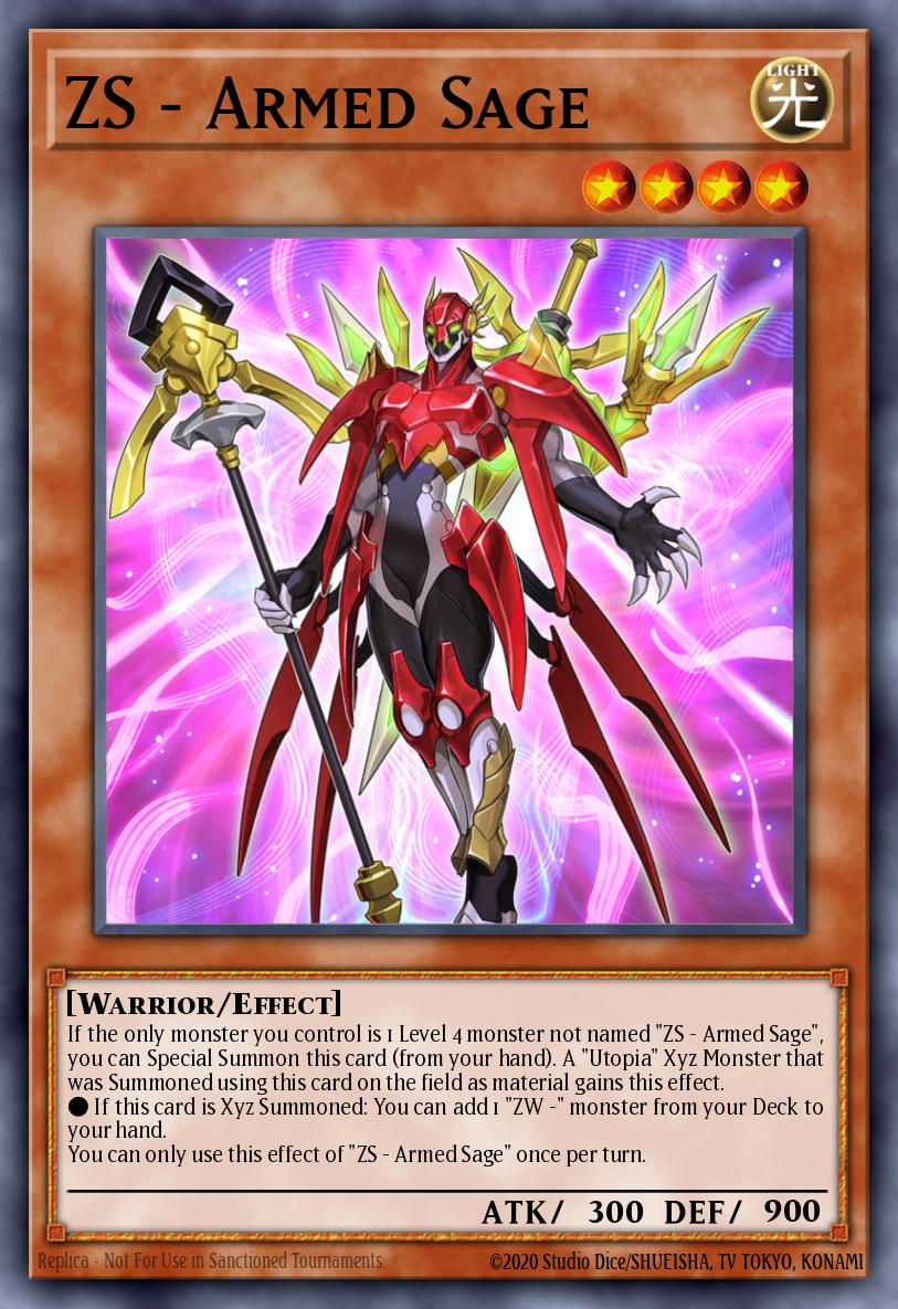 ZS - Armed Sage - (2022 Tin of the Pharaoh's Gods) - (MP22-EN058) - (SR)