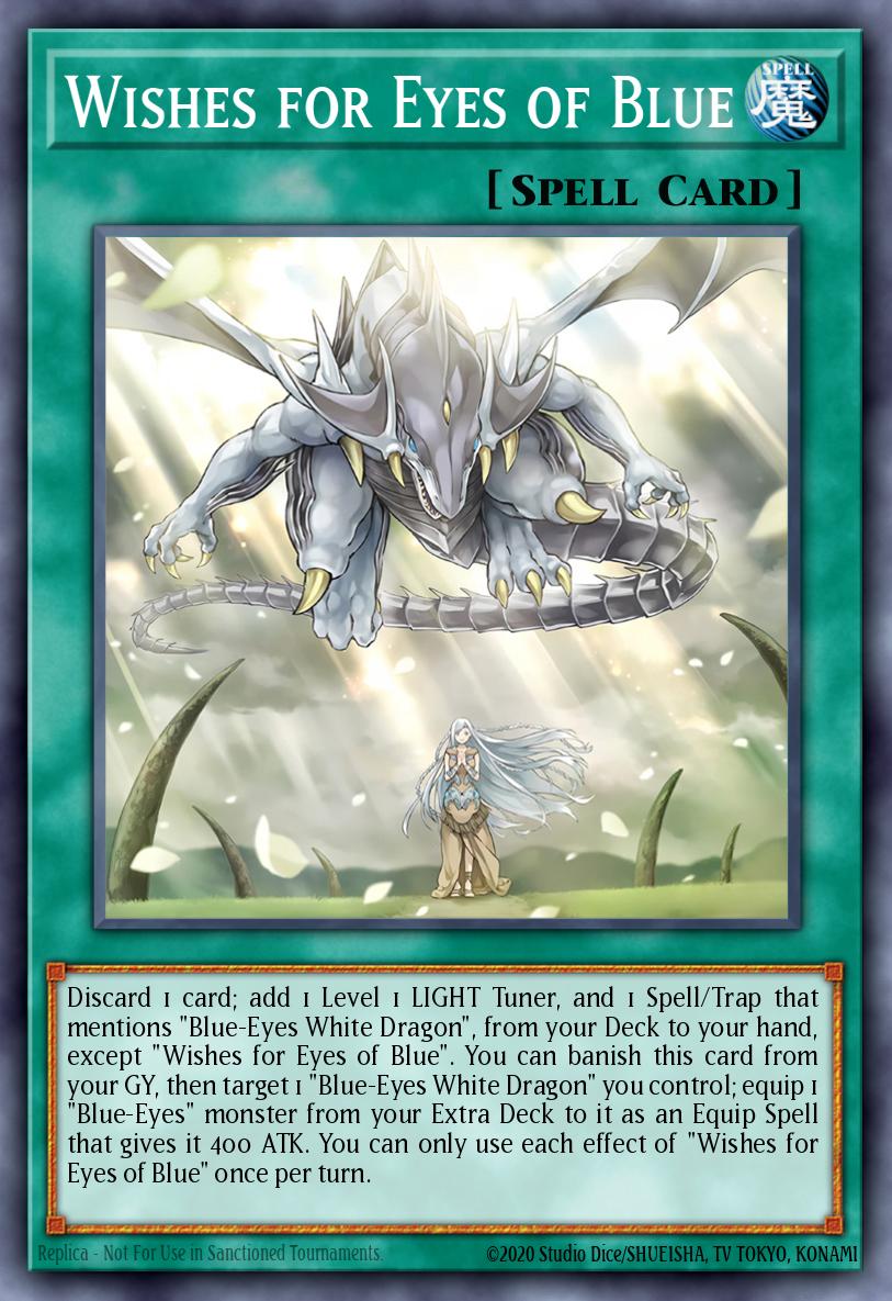 Wishes for Eyes of Blue - (Structure Deck: Blue-Eyes White Destiny) - (SDWD-EN042) - (ScR)
