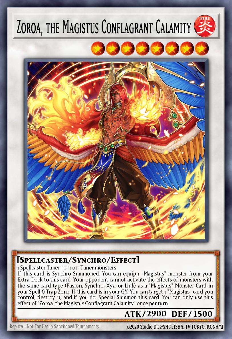 Zoroa, the Magistus Conflagrant Calamity - (2022 Tin of the Pharaoh's Gods) - (MP22-EN212) - (C)
