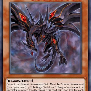 Red-Eyes Darkness Dragon - (Speed Duel GX: Duelists of Shadows) - (SGX3-ENB01) - (ScR)