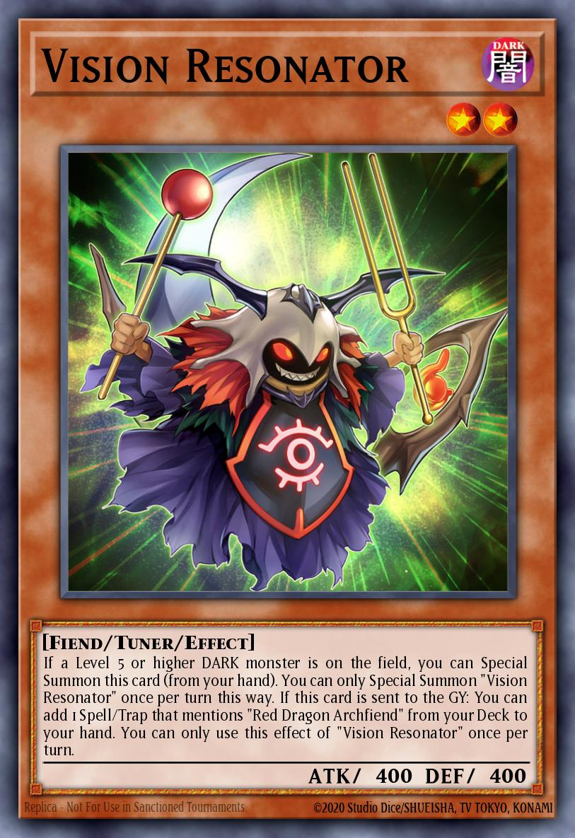 Vision Resonator - (Structure Deck: The Crimson King) - (SDCK-EN002) - (UR)