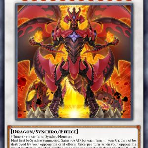 Red Supernova Dragon - (Structure Deck: The Crimson King) - (SDCK-EN044) - (SR)