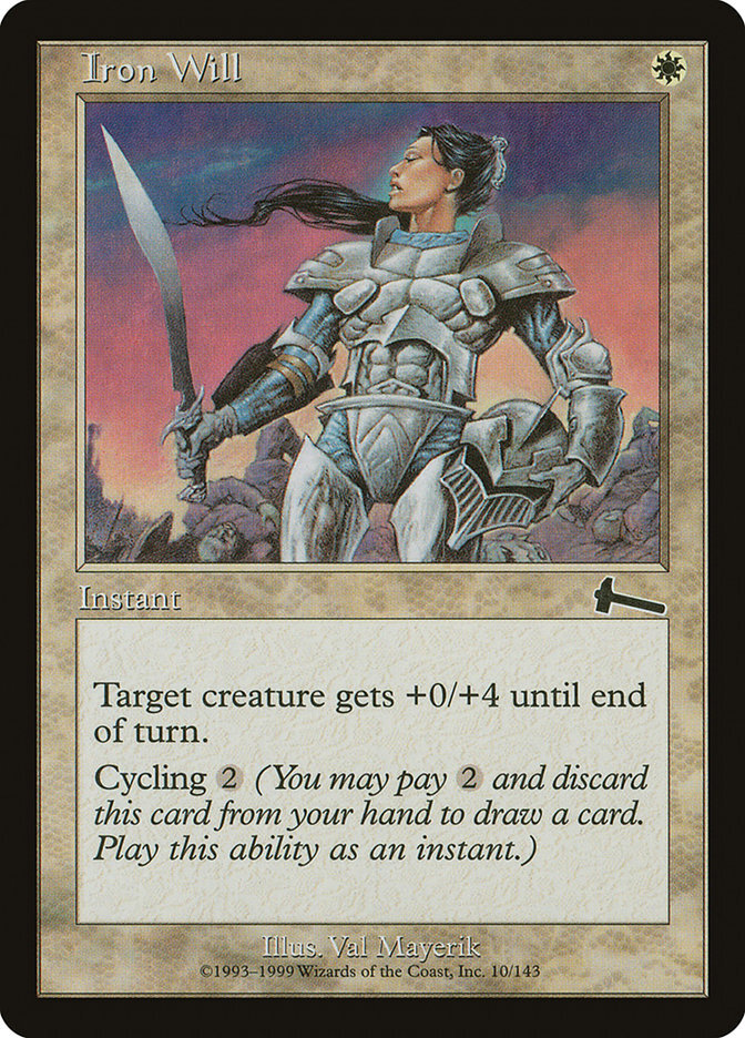 Iron Will - Urza's Legacy-(010)