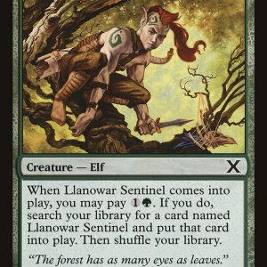 Llanowar Sentinel - Tenth Edition-(275)
