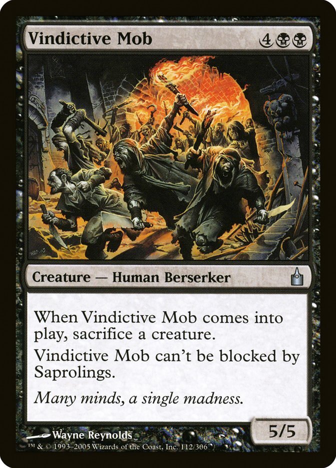 Vindictive Mob - Ravnica: City of Guilds-(112)