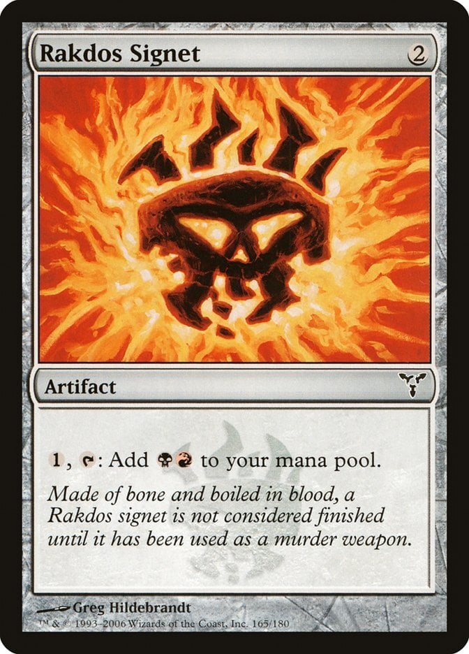 Rakdos Signet - Dissension-(165)