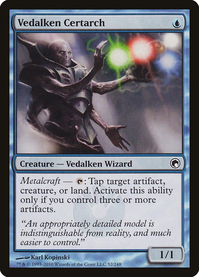 Vedalken Certarch - Scars of Mirrodin-(052)