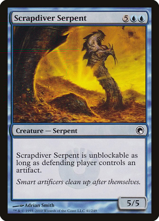 Scrapdiver Serpent - Scars of Mirrodin-(041)