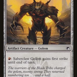 Saberclaw Golem - Scars of Mirrodin-(200)