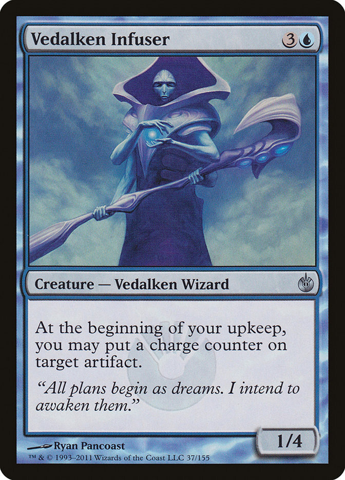 Vedalken Infuser - Mirrodin Besieged-(037)