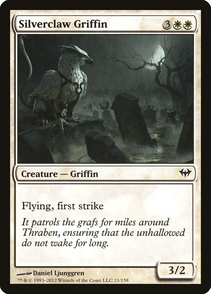 Silverclaw Griffin - Dark Ascension-(021)