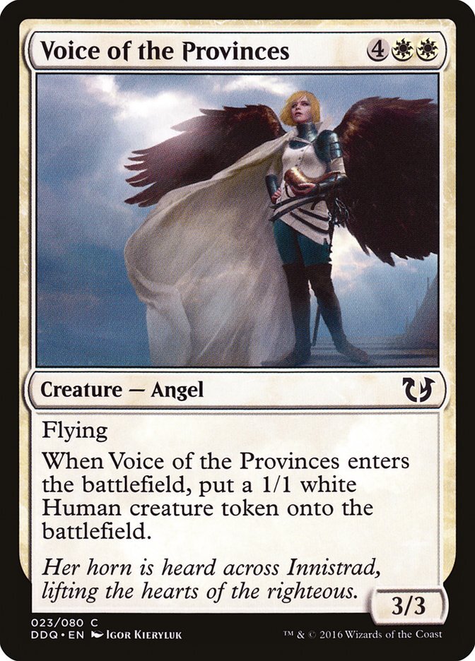 Voice of the Provinces - Duel Decks: Blessed vs. Cursed-(023)
