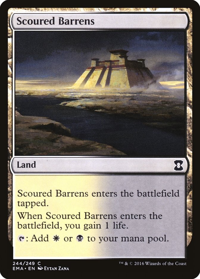 Scoured Barrens - Eternal Masters-(244)