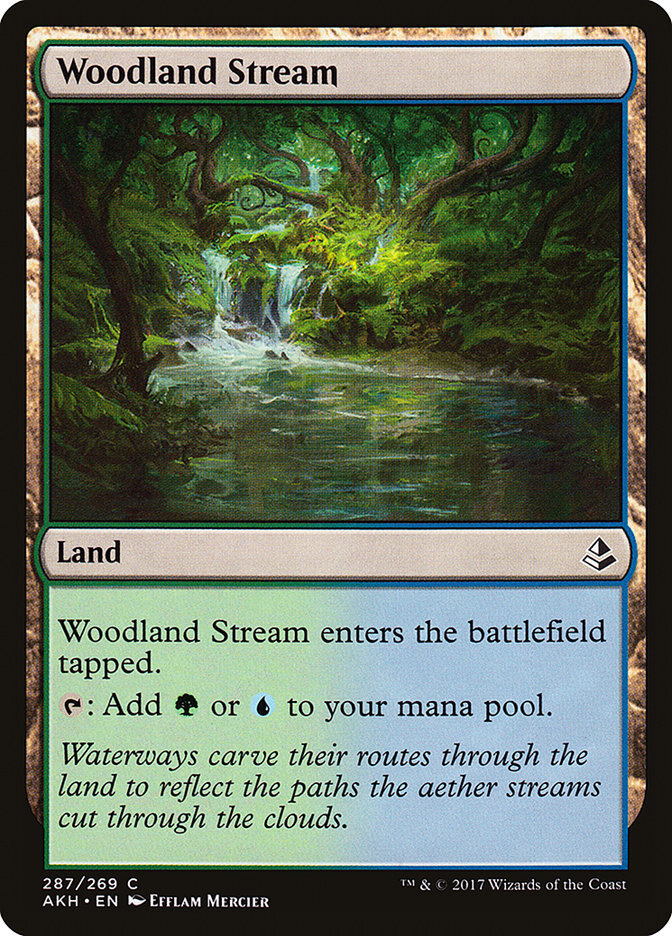 Woodland Stream - Amonkhet-(287)