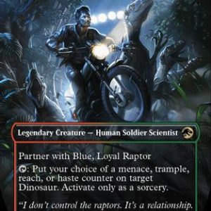 Owen Grady, Raptor Trainer (Borderless)
