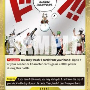 You're the One Who Should Disappear