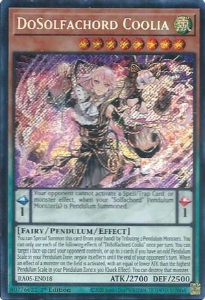 DoSolfachord Coolia (Secret Rare)