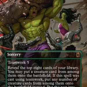 Earth's Mightiest Heroes (Borderless)-Foil