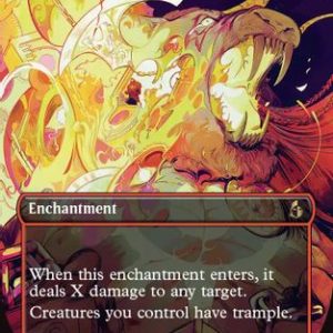 Ajani's Anguish (Borderless)