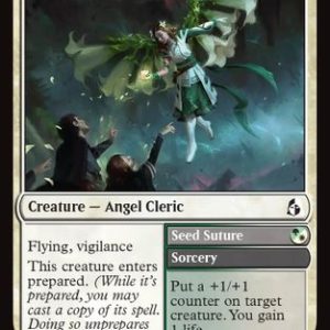 Blossom-Blessed Angel